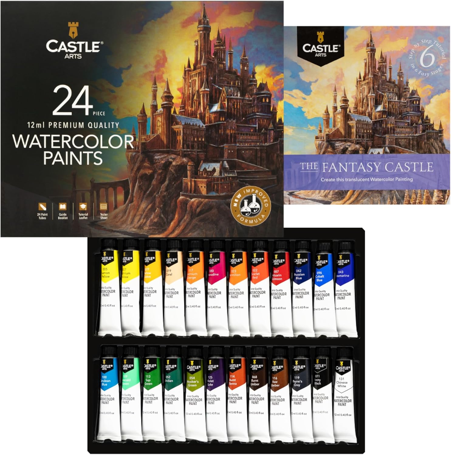 Castle Art Supplies 24 tubos