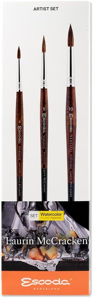 Escoda Versàtil — Set de 3 pinceles